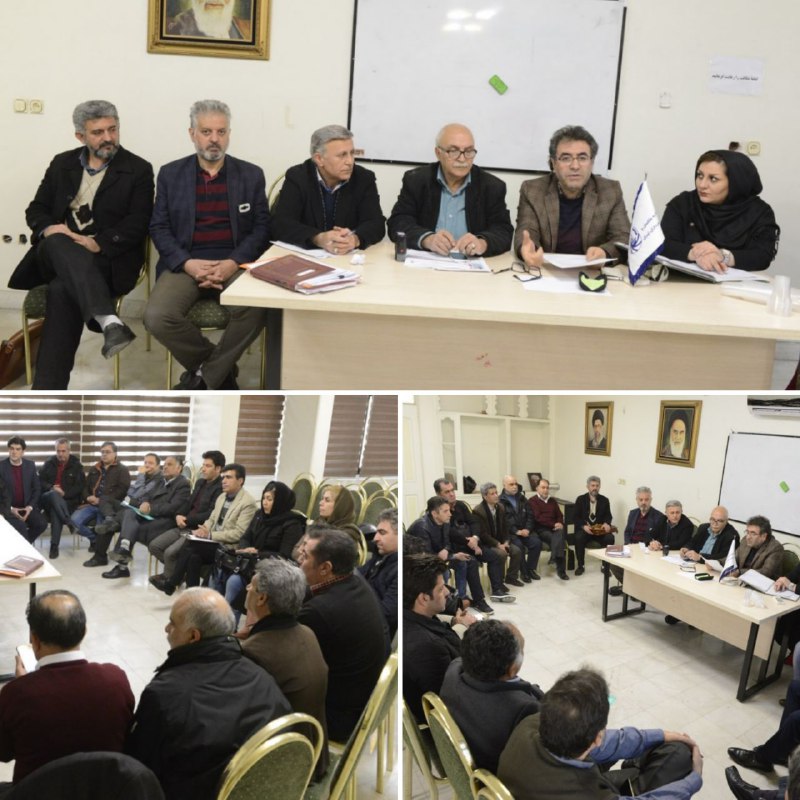 جلسه کمیسیون بازرسی اتحادیه عکاسان و فیلمبرداران تهران